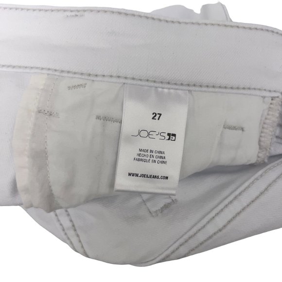 JOE'S JEAN  - White Shirley Jean 27 (32Wx27L) - Pre-owned Good - Picture 6 of 9